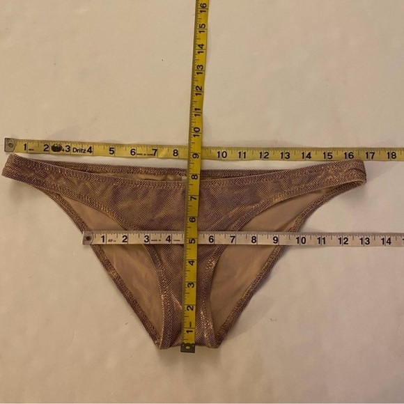 Solid & Striped Size Large Bronze Metallic Bikini Bottom - Picture 8 of 8